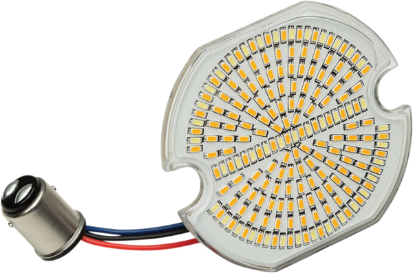 Luminez Led Turn Signal Inserts Amber, White, 3, nordicamoto.ro