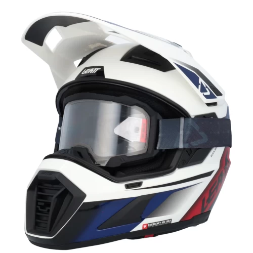 Leatt ADV 8.5 Adventure sisak-készlet, királykék/piros, 1, nordicamoto.ro