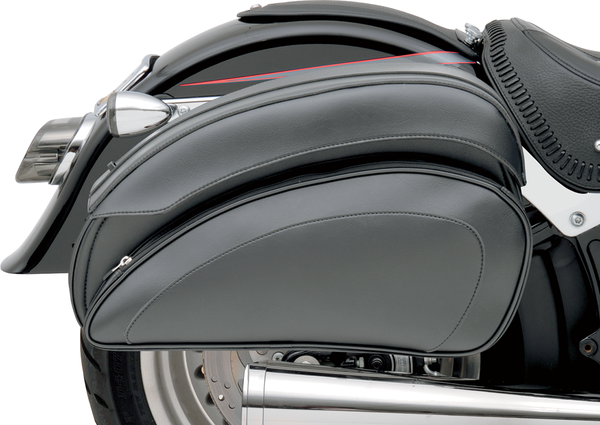 Cruis'n Deluxe Saddlebags With Mounting Hardware Black, 2, nordicamoto.ro