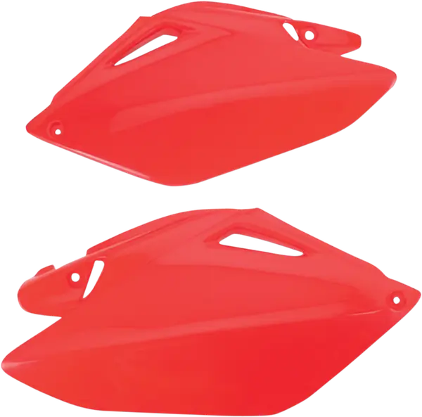 Crf250 oldalsó burkolat, piros, eredeti, illeszkedő, piros, 1, nordicamoto.ro