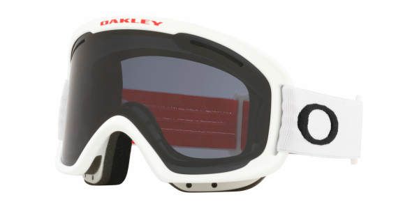 Oakley Goggles O-Frame 2.0 Pro M Matt White with Dark Grey lens, 1, nordicamoto.ro