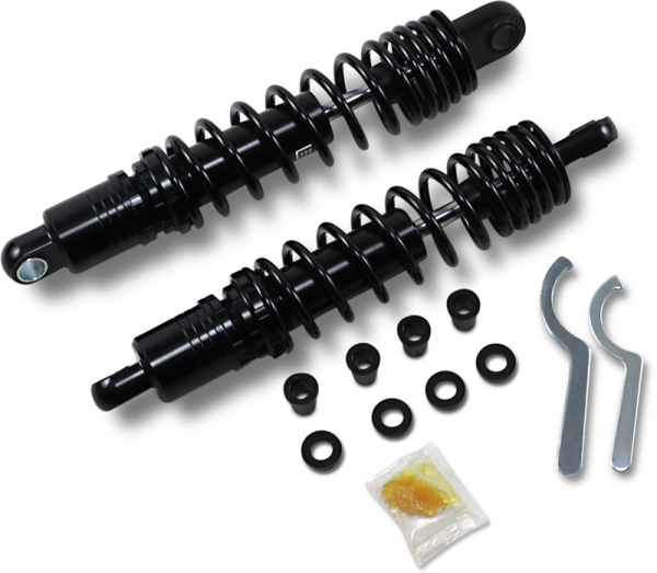 Premium Ride-height Adjustable Shocks Black, 1, nordicamoto.ro
