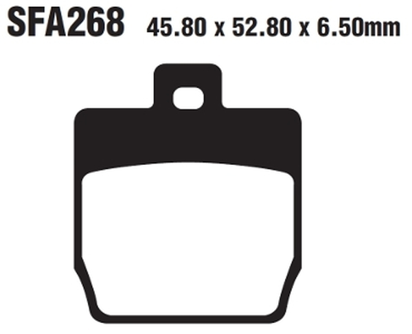 Sfa Series Organic Scooter Brake Pads, 1, nordicamoto.ro