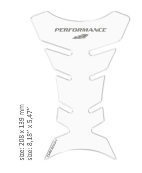 Resin/soft Touch Tank Pad Clear, 1, nordicamoto.ro