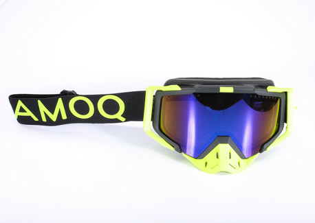 AMOQ Aster Negru-Albastru HiVis tükrök motoros szánhoz, 1, nordicamoto.ro
