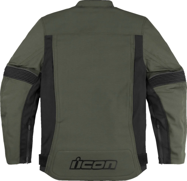 Geaca Icon Slabtown Green 2XL, 3, nordicamoto.ro