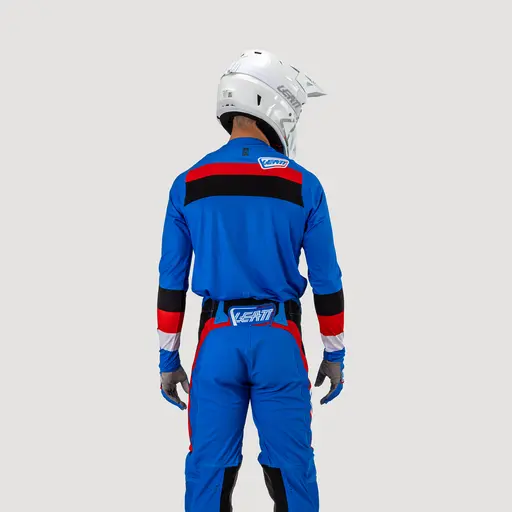 Leatt 4.5 Lite PitBoard póló, királykék/fehér, L-es méret, 5, nordicamoto.ro