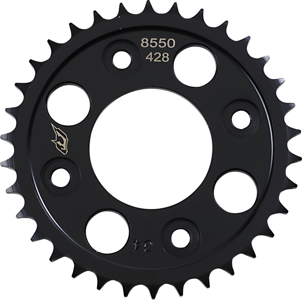 Lightweight Steel Sprocket Black, 1, nordicamoto.ro
