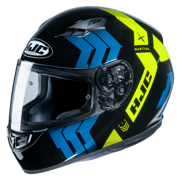 Casca HJC CS-15 Martial - lichidare stoc! Negru L +, 5, nordicamoto.ro