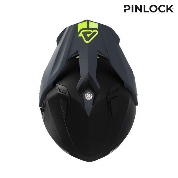 Acerbis Flip FS-606 22-06 teljes arcú sisak, fekete/szürke, XL, 2, nordicamoto.ro