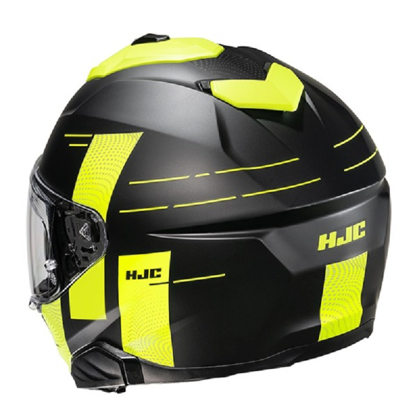 Casca HJC i71 Peka Alb Fluo M, 4, nordicamoto.ro