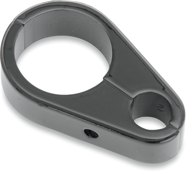 Die-cast Cable Clamp Black, 1, nordicamoto.ro