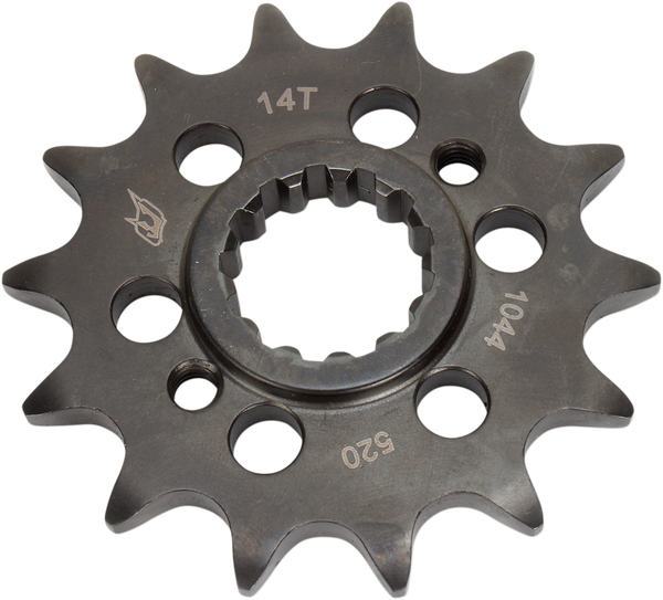 Lightweight Steel Sprocket Black, Zinc, 1, nordicamoto.ro