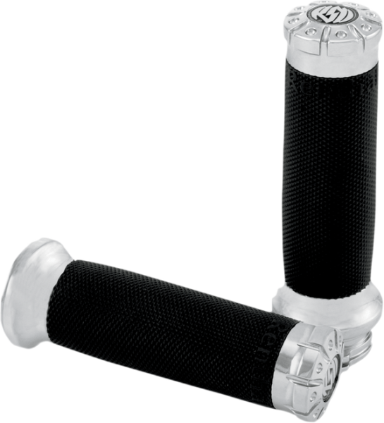 Chrono Grips Black, Brass, 1, nordicamoto.ro