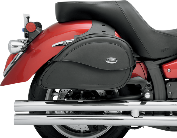 Cruis'n Teardrop Saddlebags Black, 1, nordicamoto.ro