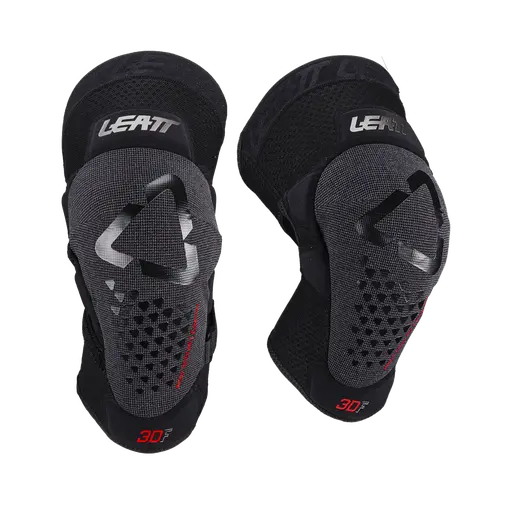 Leatt 3DF 5.0 EVO fekete, M méretű térdvédők, 1, nordicamoto.ro
