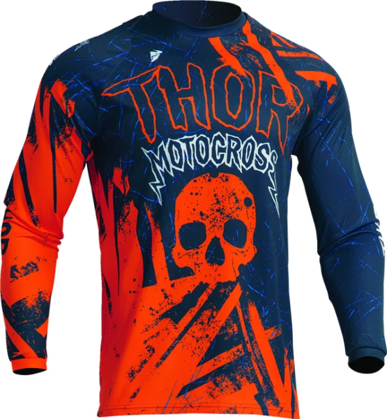 Tricou Copii Thor Sector Gnar Midnight/Orange 2XS, 1, nordicamoto.ro