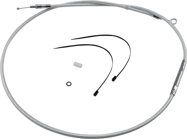High-efficiency Braided Sterling Chromite Ii® Clutch Cable Silver, 2, nordicamoto.ro