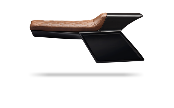 Universal Classic Flat Track Seat Brown, 1, nordicamoto.ro