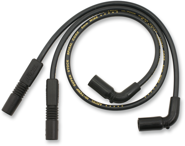 8 Mm Spark Plug Wire Black, 1, nordicamoto.ro