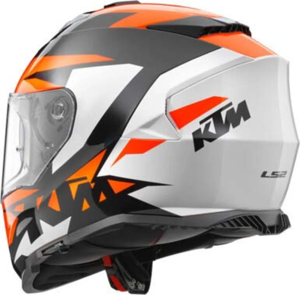 KTM STORM sisak – narancssárga/fekete/fehér, M-es méret (57–58), 2, nordicamoto.ro