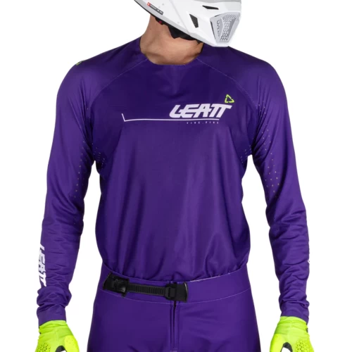 Leatt Moto 5.5 Ultraweld V26 póló, kék/piros, M, 15, nordicamoto.ro
