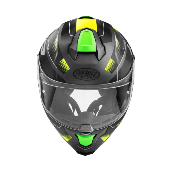 Casca Premier Hyper Carbon HP sisak, fekete/szürke/sárga, L-es méret, 4, nordicamoto.ro