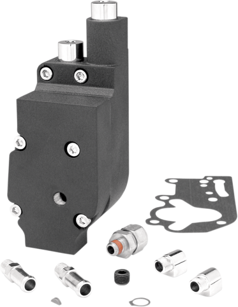 Flow Pro 1 Billet Oil Pump Complete Assembly Polished, 1, nordicamoto.ro