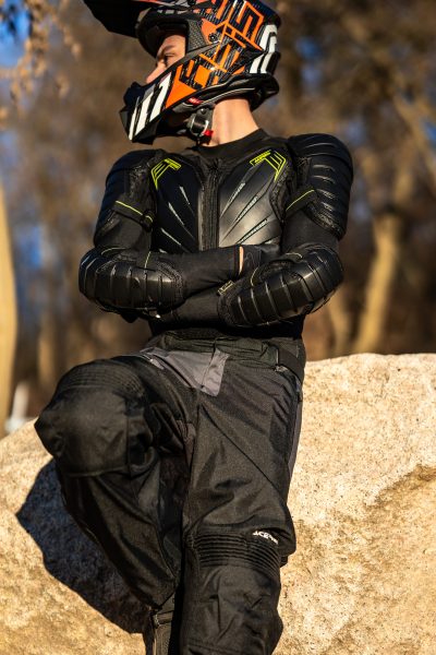 Acerbis Koert-One fekete/sárga L/XL védőruha, 9, nordicamoto.ro