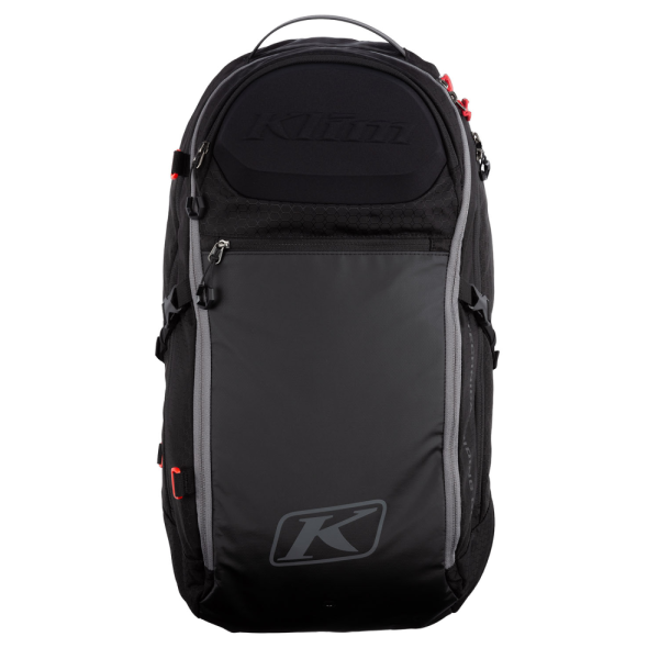 Klim Krew 22 Fiery Red – Black motoros hátizsák, 1, nordicamoto.ro