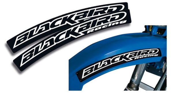 Sponsor Decals Black, Blue, White, 1, nordicamoto.ro