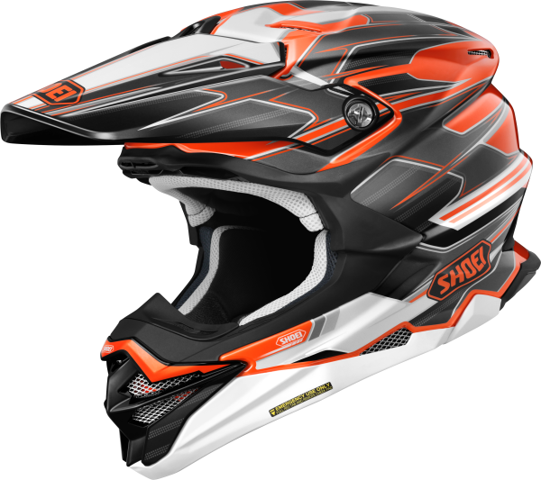 SHOEI VFX-WR 06 SPARKLE TC-8 sisak, fekete/narancssárga/fehér, M-es méret, 1, nordicamoto.ro
