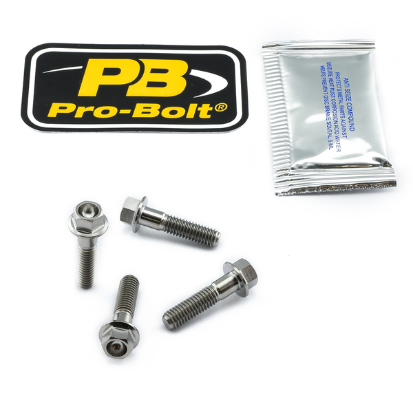 Titanium Brake & Clutch Lever Perch Pinch Bolt Kit, 1, nordicamoto.ro