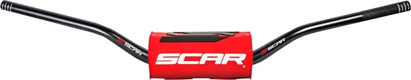 O² Handlebar Black, Red, 1, nordicamoto.ro