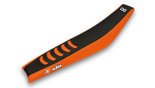 Double Grip 3 Seat Cover Orange, 2, nordicamoto.ro