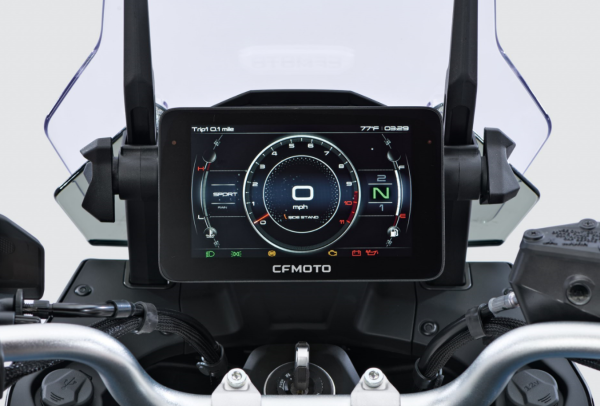 CFMOTO 800MT KÖZPONTI KÉPERNYŐ VÉDŐFÓLIA – TPU HYDROGEL, 1, nordicamoto.ro