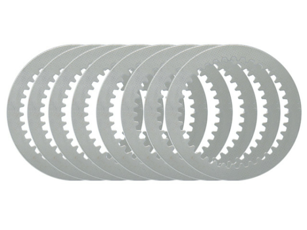 Tengelykapcsoló tárcsák a Suzuki DRZ400 (2000–2012) és LTZ400 (2003–2004) modellekhez (139,9 × 105,2 × 1,6 × 37T) -7X (7 db) Bronco, 1, nordicamoto.ro