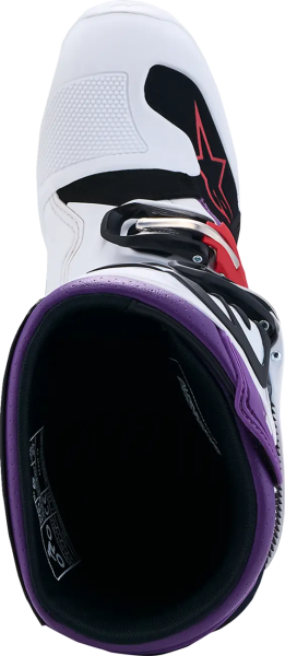 Alpinestars Tech 7S gyermekporvédő, fehér/kék, 40,5-es méret, 7, nordicamoto.ro