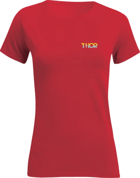Tricou Dama Thor 8 Bit Red L, 1, nordicamoto.ro