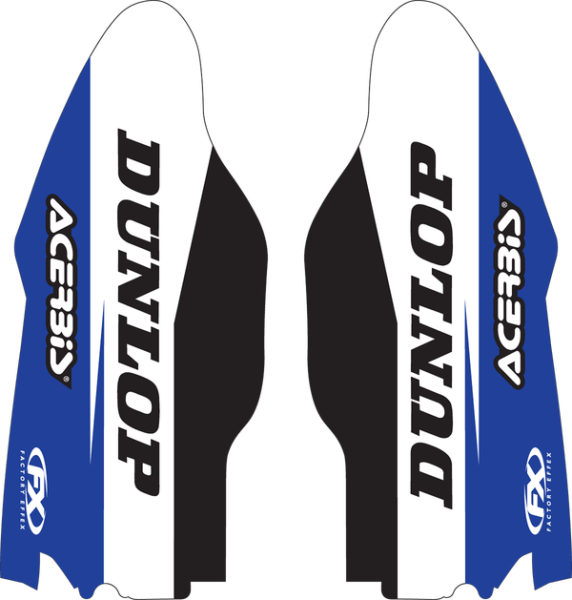 Lower Fork Guard Graphics Black, Blue, White, 1, nordicamoto.ro
