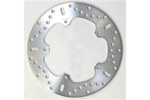 Round Fixed Brake Rotor Silver, Stainless Steel, 1, nordicamoto.ro