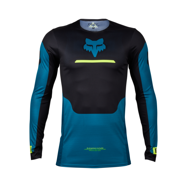 Tricou Moto Fox Flexair Optical Albastru Maui L +, 1, nordicamoto.ro
