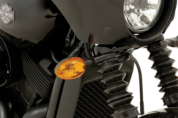 Turn Signal Relocation Kit Black, 2, nordicamoto.ro