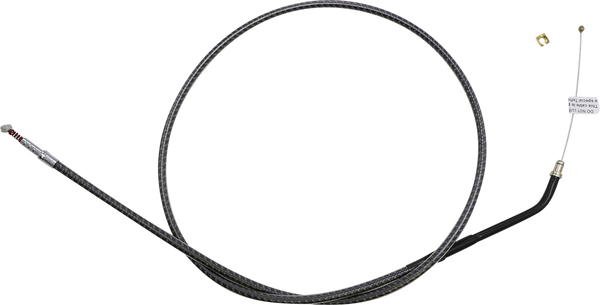 Karbonfibr Braided Throttle/idle Cable Black, 1, nordicamoto.ro