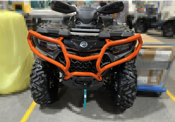 CFMOTO 800 / 850 TOURING / 800 HO EPS ATV elülső védőrudazat – fekete, 4, nordicamoto.ro