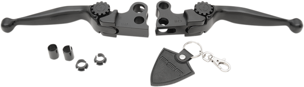 Journey Adjustable Lever Set For Harley Models Black, 1, nordicamoto.ro