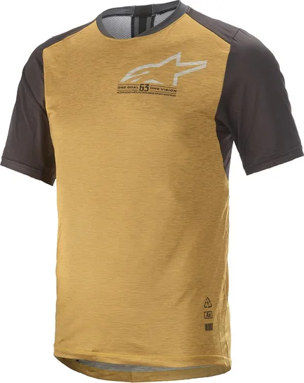 Tricou MTB Alpinestars Alps 6.0 V2 Black/Tangerine M, 1, nordicamoto.ro