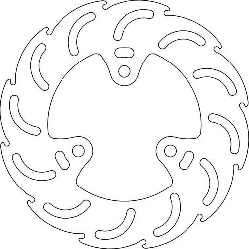 Flame sorozatú rozsdamentes acél rotor, 1, nordicamoto.ro
