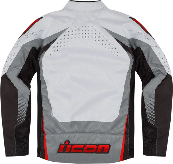 Icon Hooligan Ultrabolt Textile dzseki, fekete/szürke/piros, S-es méret, 12, nordicamoto.ro
