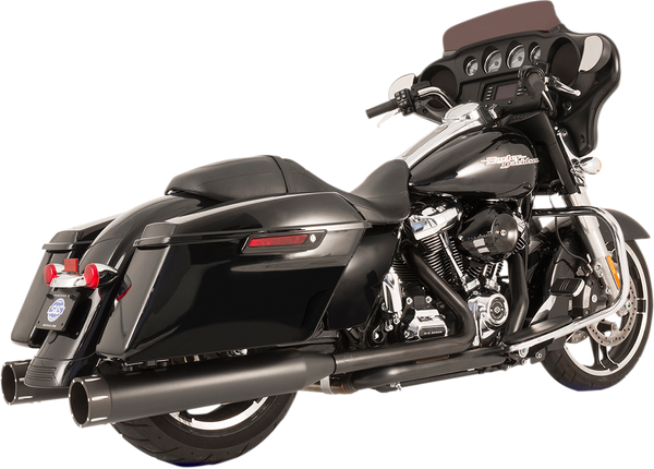 El Dorado Dual Exhaust System Black, 3, nordicamoto.ro